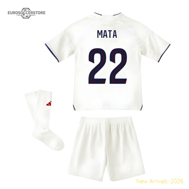 Premium 2025-2026 Olympique Lyon Home Mini Kit (mata 22)