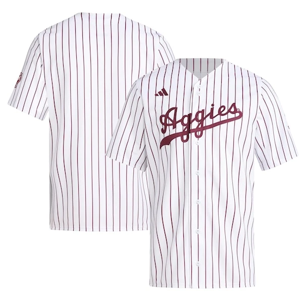 [NJP] Women's Texas A&M Aggies Replica Baseball Jersey - White