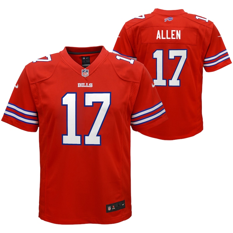 None Josh Allen Buffalo Bills Modern Authentic Jersey Football Apparel