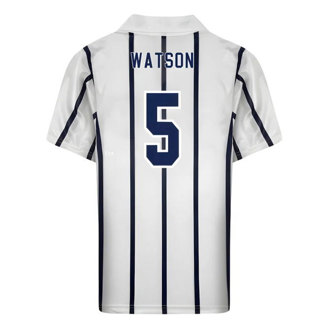Ultra Comfort Fan Gear Everton Everton Away Retro Shirt Watson #5 ...
