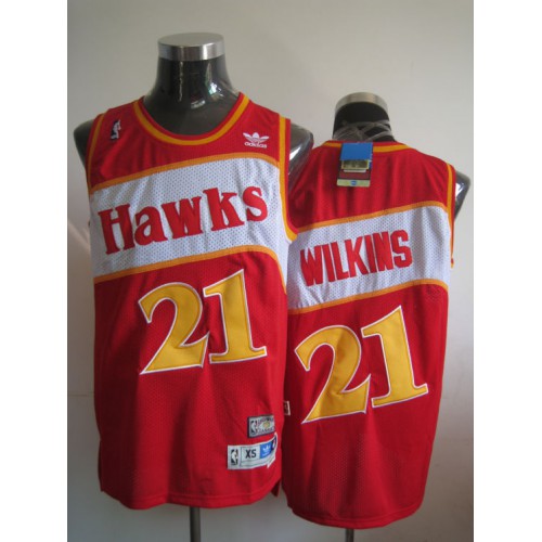 ATL Red A. Hawks #21 NBA Jersey Premium Quality Basketball Jersey
