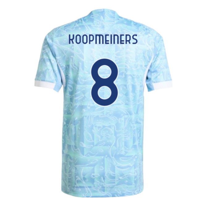 2025-2026 Juventus Authentic Away Shirt (Koopmeiners 8)