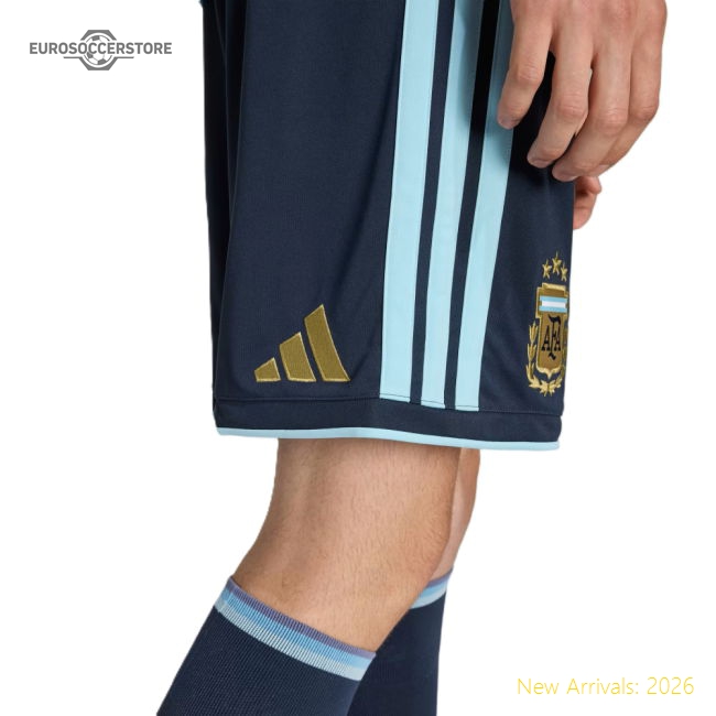 2026-2027 La Albiceleste Home Shorts (navy) - Premium Collection