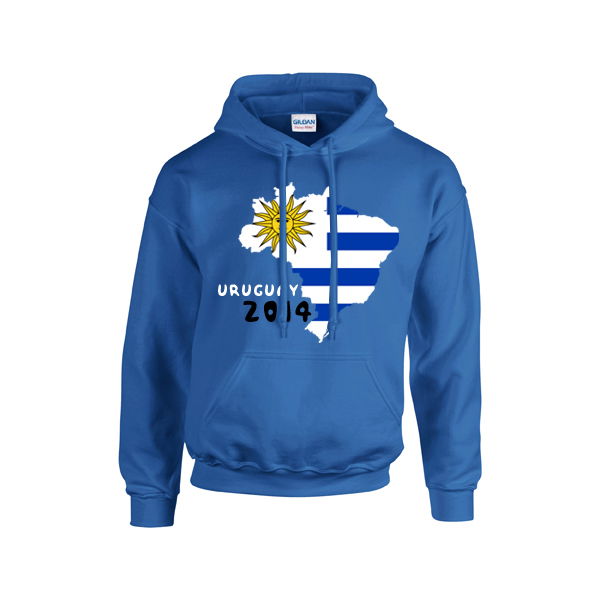 Kids New Lightweight Uruguay Hoody Match Shirt