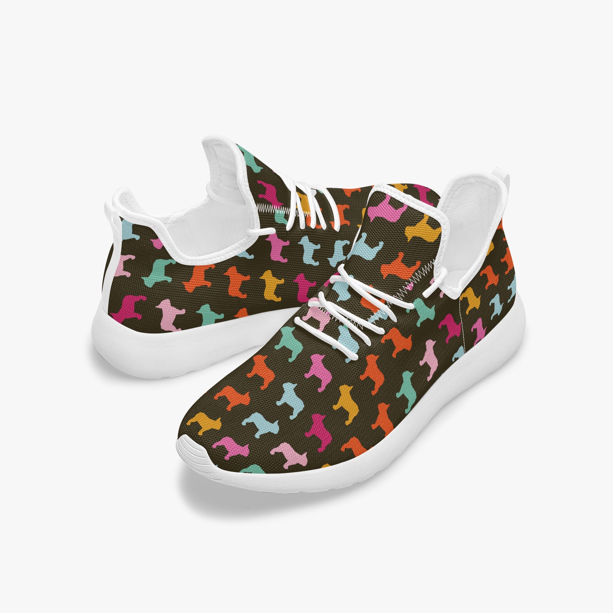 French Bulldog Lover Marshmallow Classic Sneakers Everyday Footwear