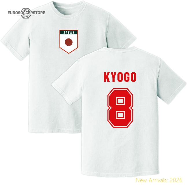 Kyogo Japan National Team Training Jersey (white) - Supporter Edition
