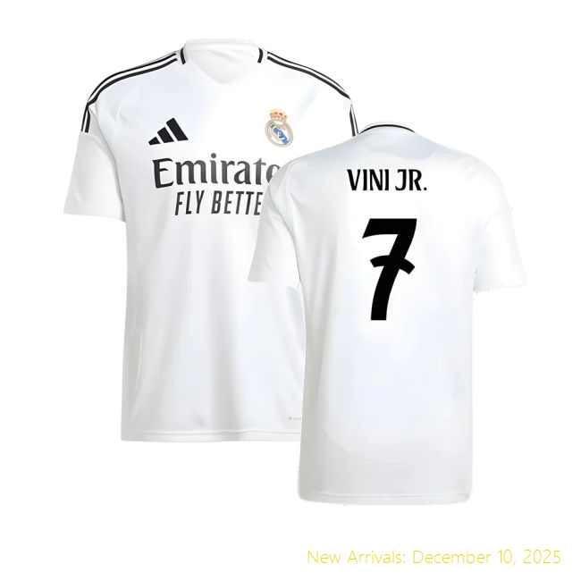 2024-2025 Real Madrid (rm) Home - Authentic - Var6-2