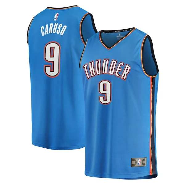 Premium-Quality Alex Caruso OKC Replica Jersey - Blue - Fan Favorite