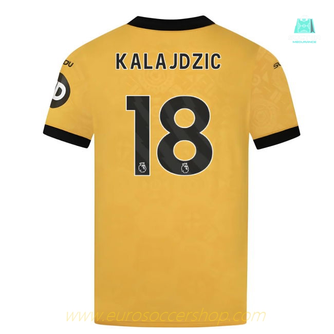 2025-2026 Wolves Home Shirt (Kalajdzic 18)