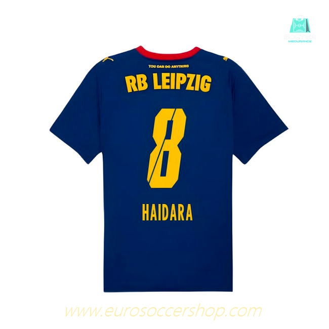 2025-2026 Red Bull Leipzig Away Shirt (Haidara 8)