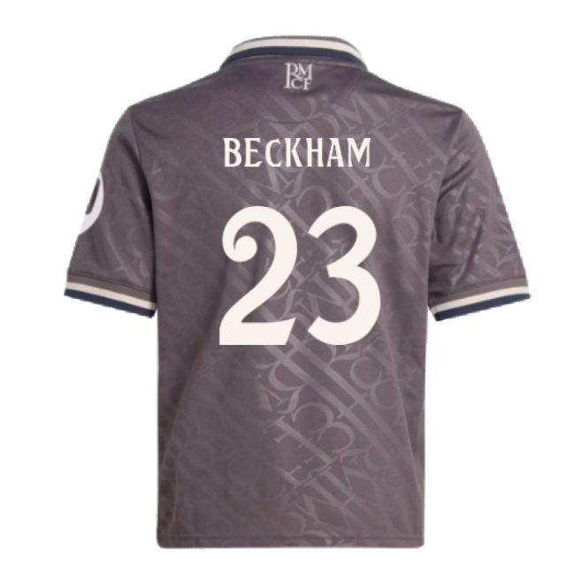 2024-2025 Real Madrid RM Premium Quality Third Youth Kit (Beckham 23)