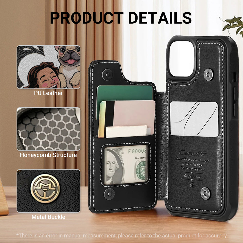 Lily - Leather Wallet Case for for iPhone & Samsung