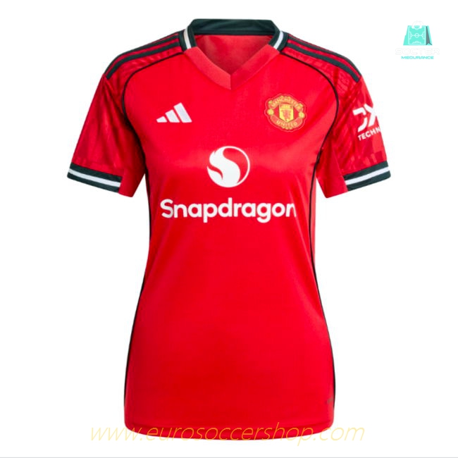 2025-2026 Man Utd Home Shirt (Womens) (B.Fernandes 8)