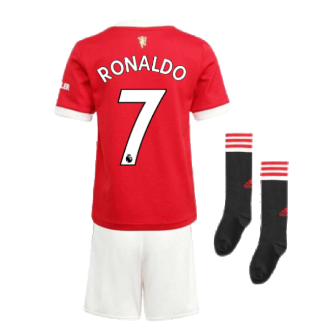 Top-Quality Man Utd Man Utd 2021-2022 Home Mini Kit (RONALDO 7)