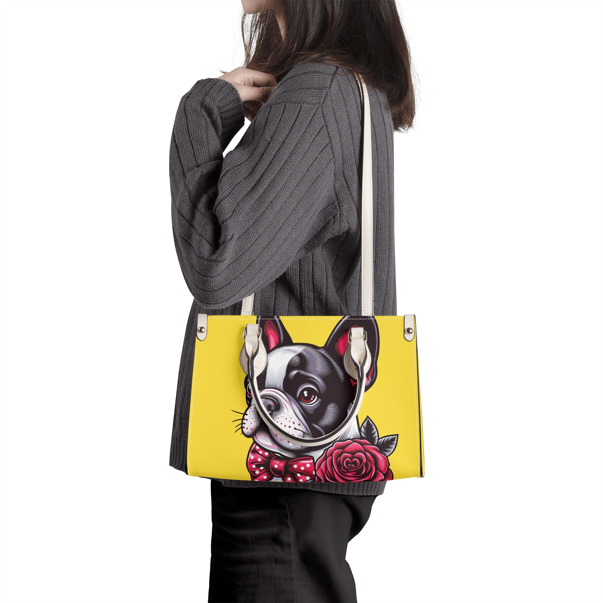 Frenchie Safe Coco - Bulldog Luxury Women Handbag Indoor Use