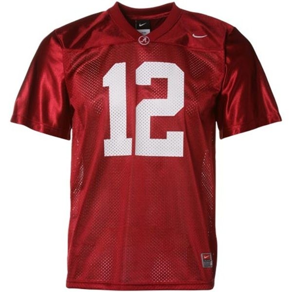 Youth Alabama Crimson Tide #12 Joe Namath Youth(kids) Red V9b Jersey