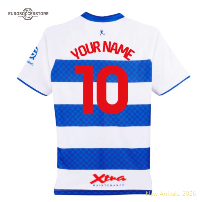 2025-2026 QPR Queens Park Rangers Home Shirt (Kids) (Your Name)
