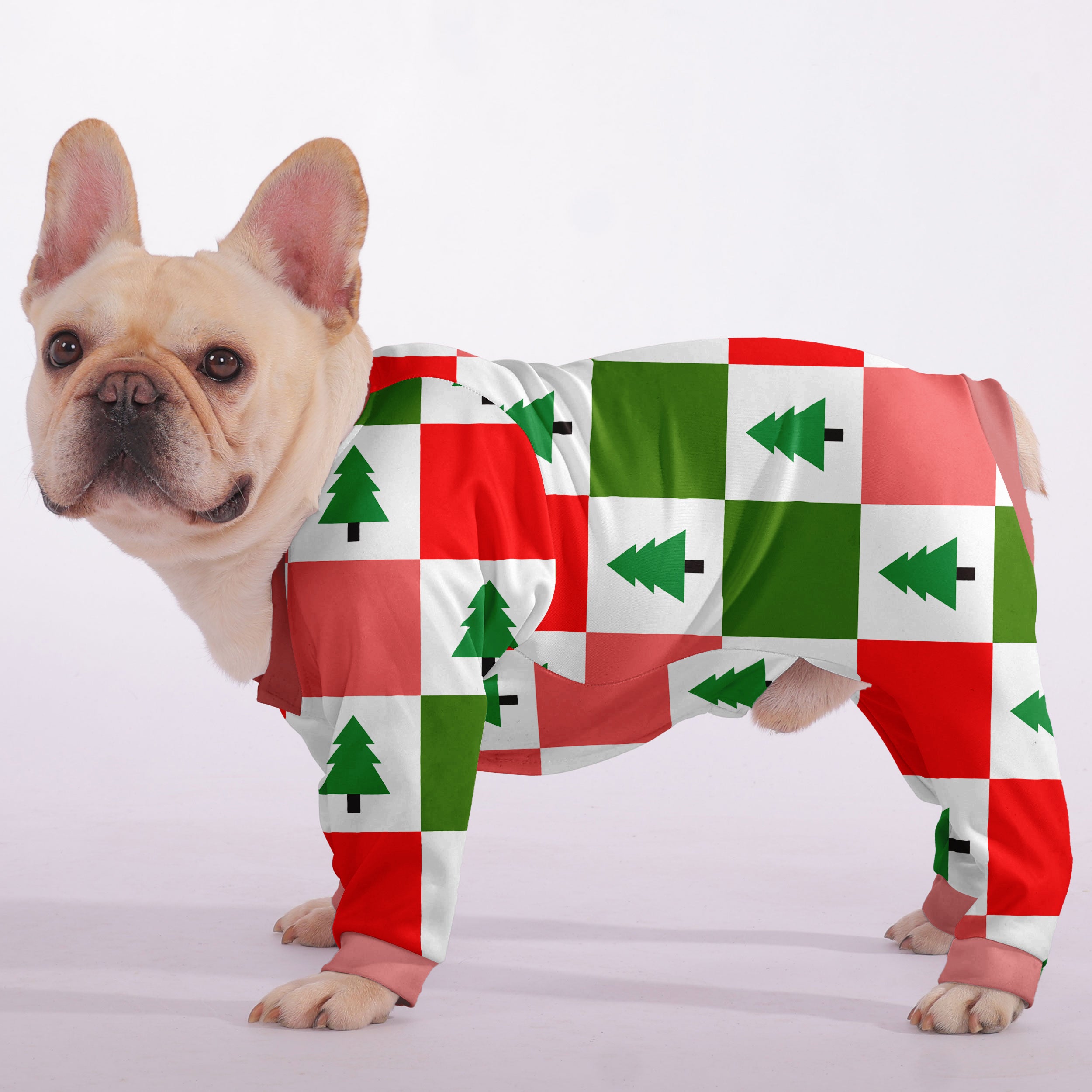 French Bulldog Christmas Frenchie Pajama Practical Pet Supply