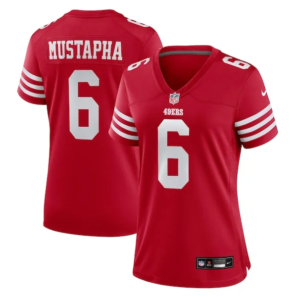 San Francisco 49ers Game NFL Jersey - Scarlet | Durable Football Ap...