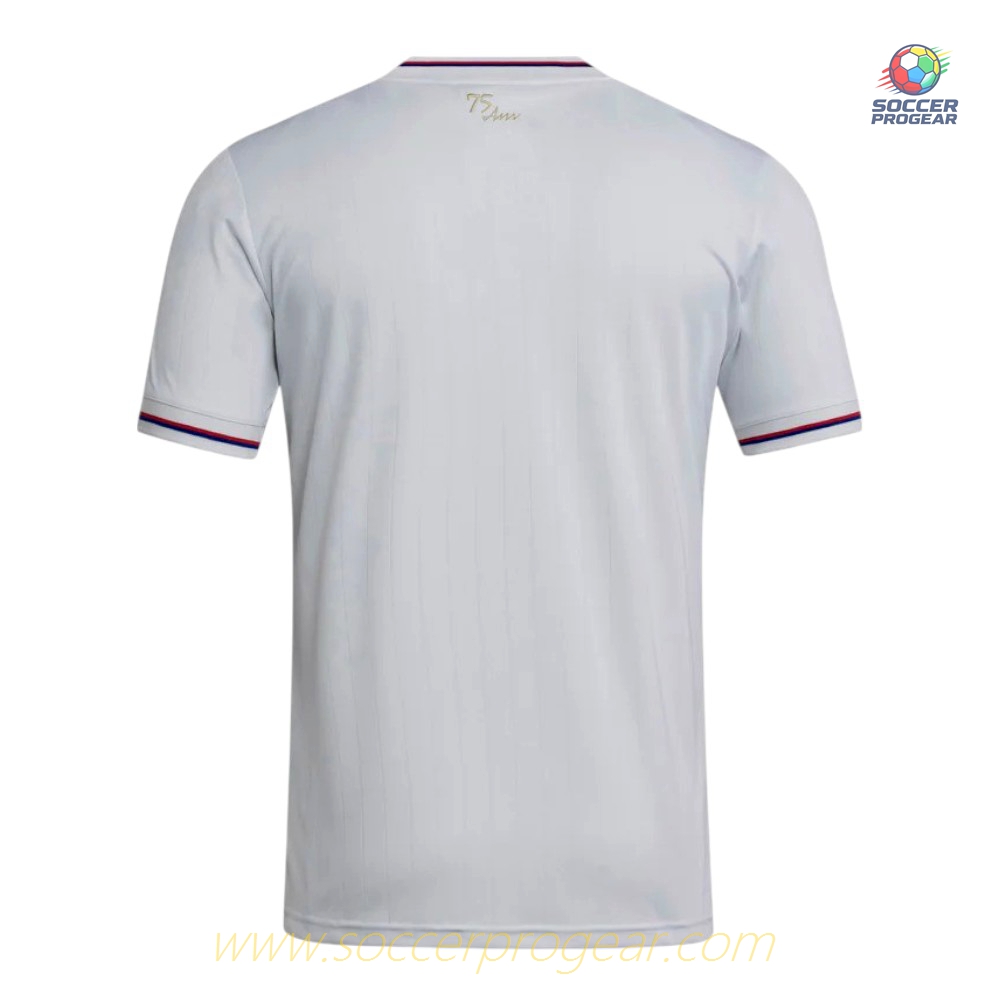 OL French Ligue 1 Olympique Lyonnais 75th Anniversary Football Jersey