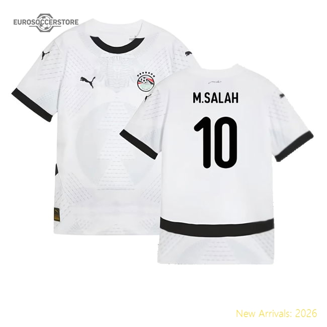 2024-2025 Egypt Away Shirt (Kids) (M.Salah 10)