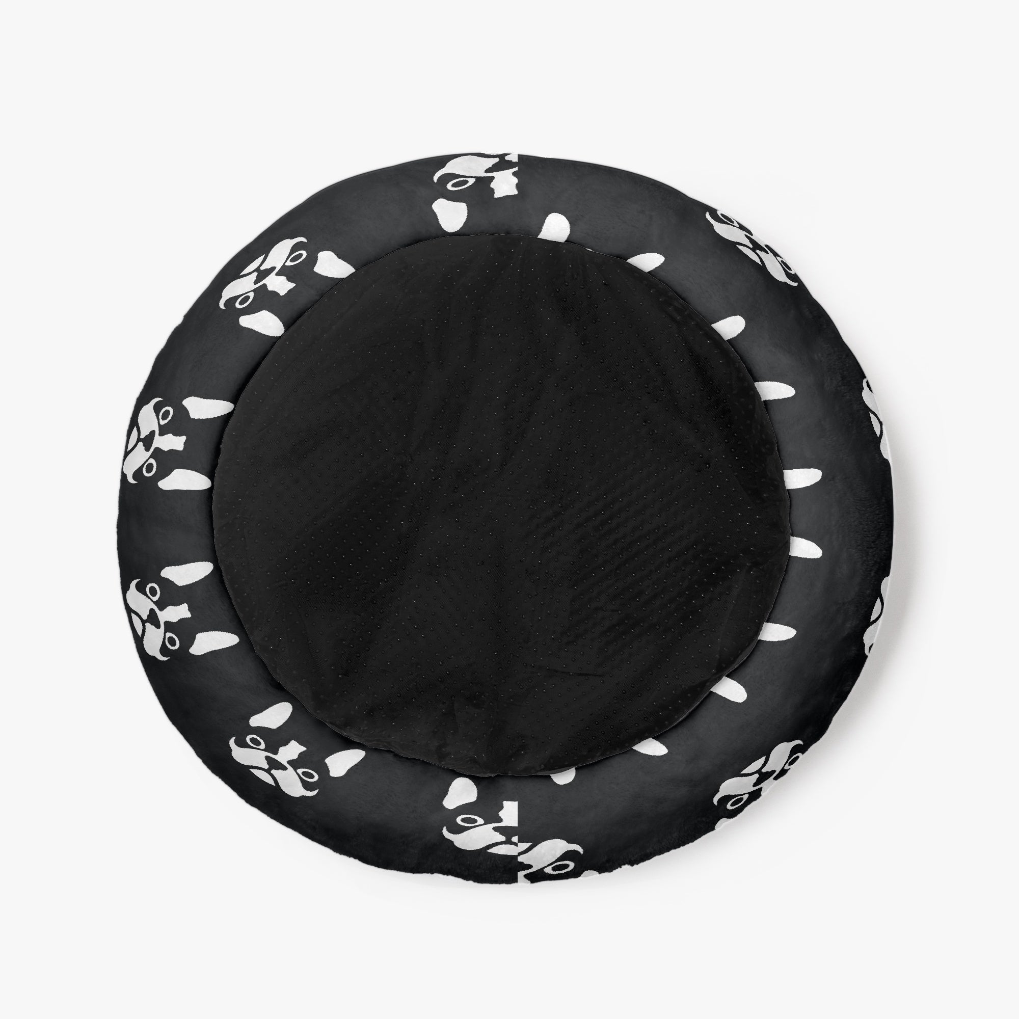 Rocco - Cloud-Comfort Frenchie Bed | Anti-Anxiety French Bulldog Donut Bed