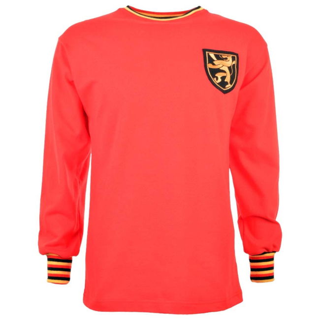 Belgium 1960 Official Licensed Belgium Home Replica Jersey for Adults