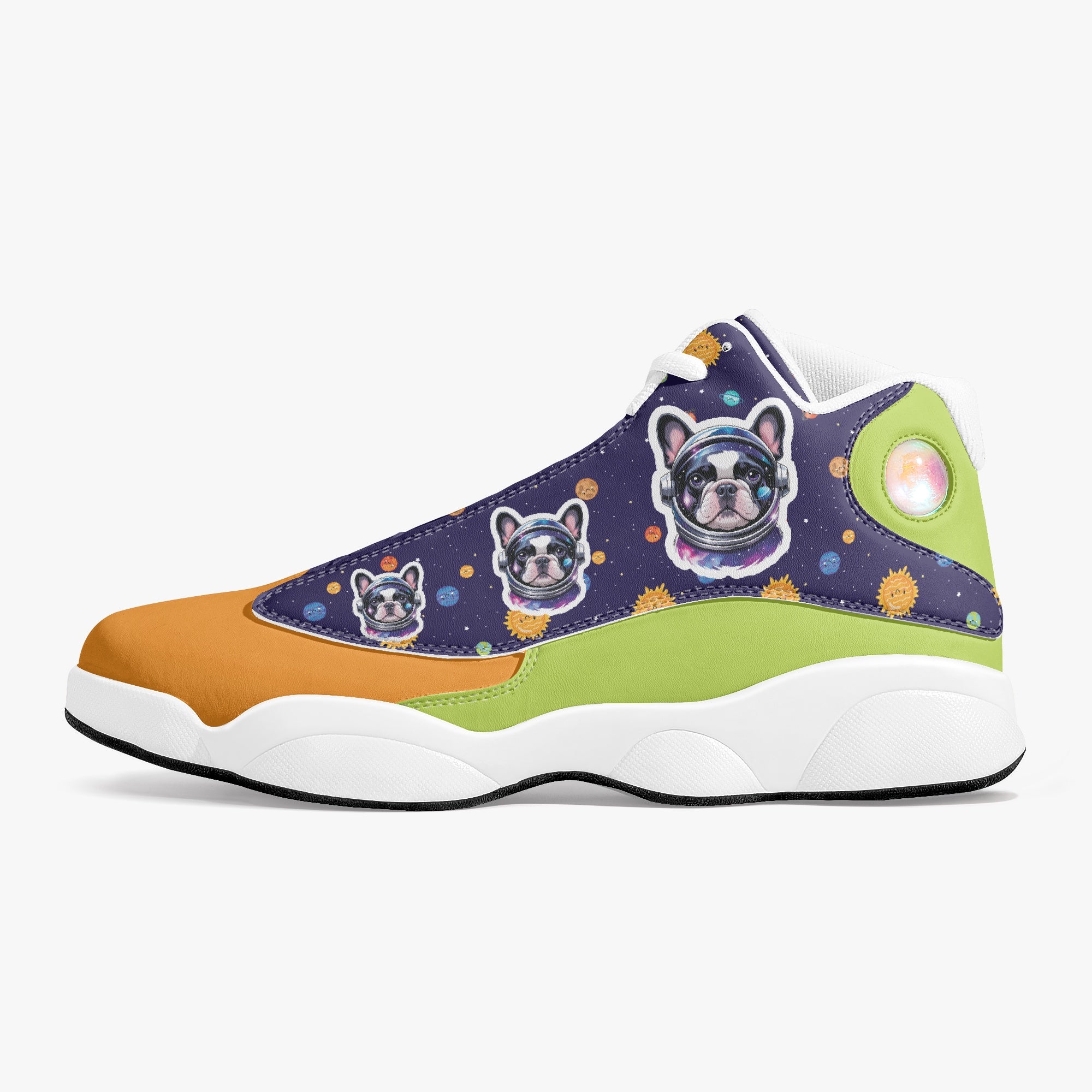 Cleo - Dog Owner Basketball Sneakers For Frenchie Fans | Premium Quality