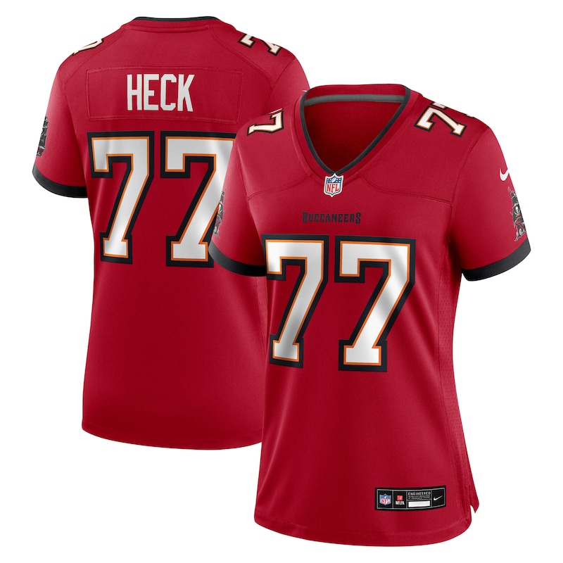 None Charlie Heck TB Buccaneers Iconic Officially Licensed Jersey