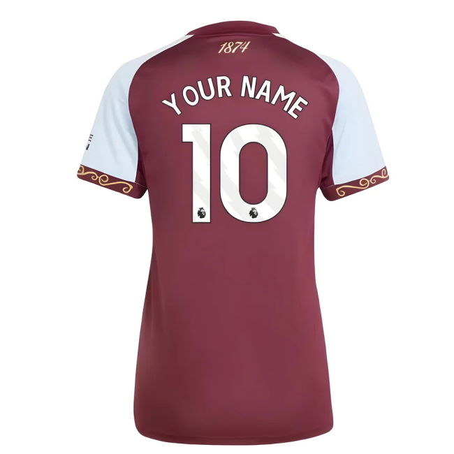Premium 2025-2026 Aston Villa Home With Classic Design - Legendary