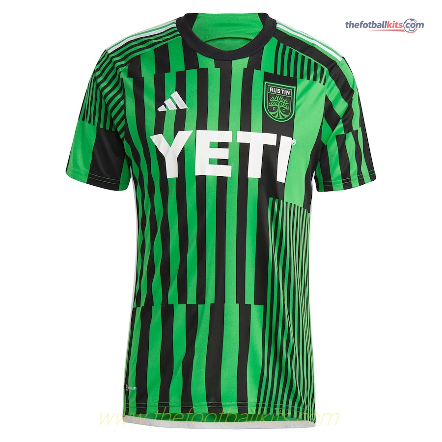 Austin Football Club Home Team Jersey 2023 – Las Voces Soccer Kit