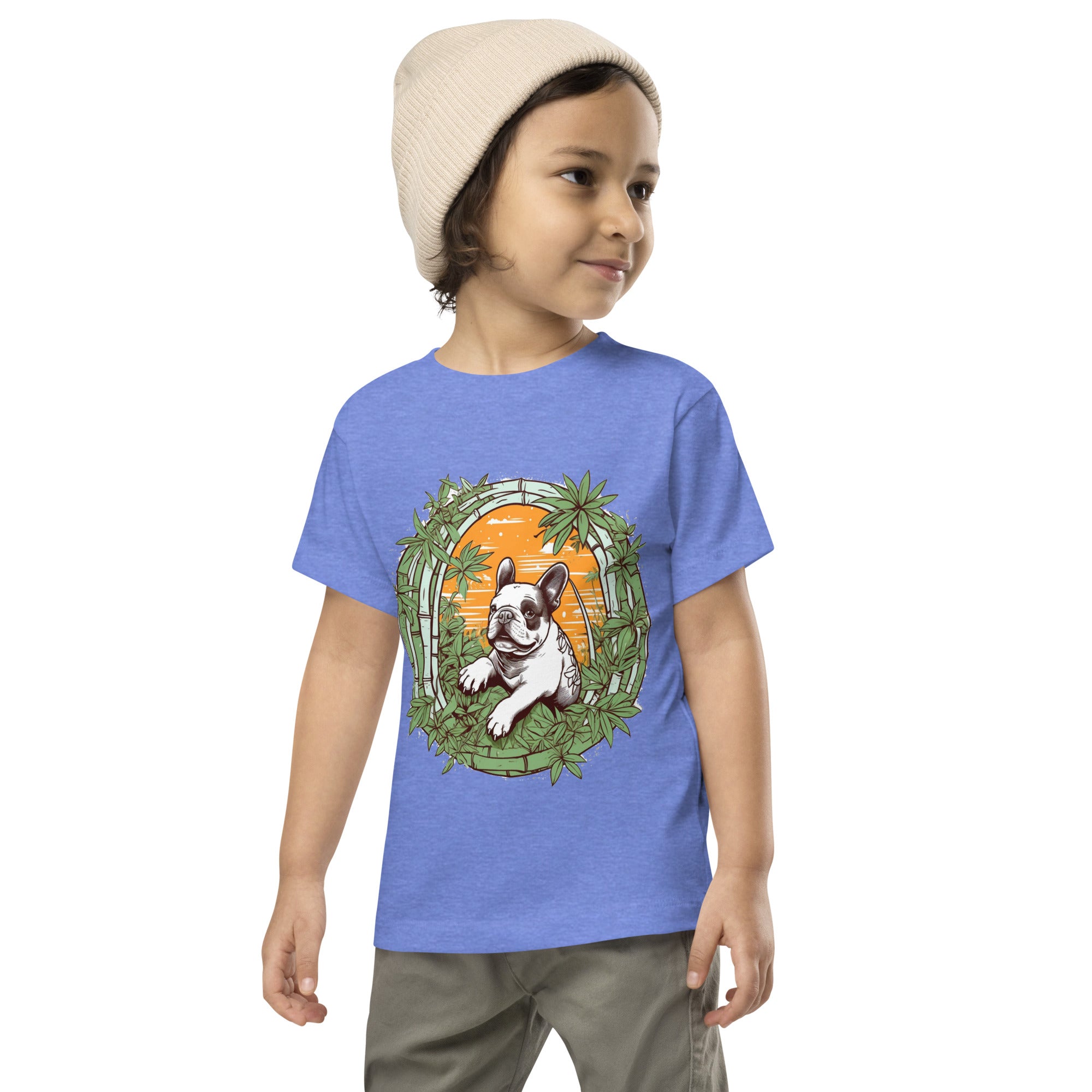 French Bulldog Panda Frenchie Toddler Staple Tee An Adorable And