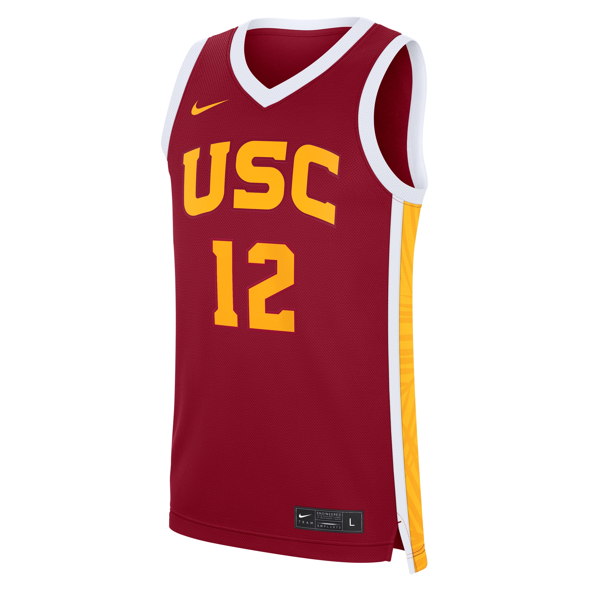 [NJP] JuJu Watkins USC Trojans Road Replica Basketball Jersey - Cardinal