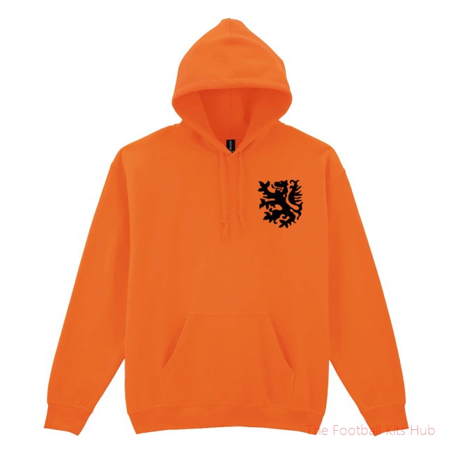Holland National Team Embroidered Hoody (Orange)