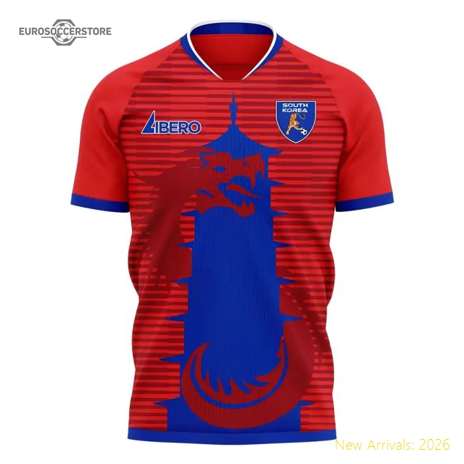 Excellent South Korea 2025-2026 Home Concept Football Kit (libero)