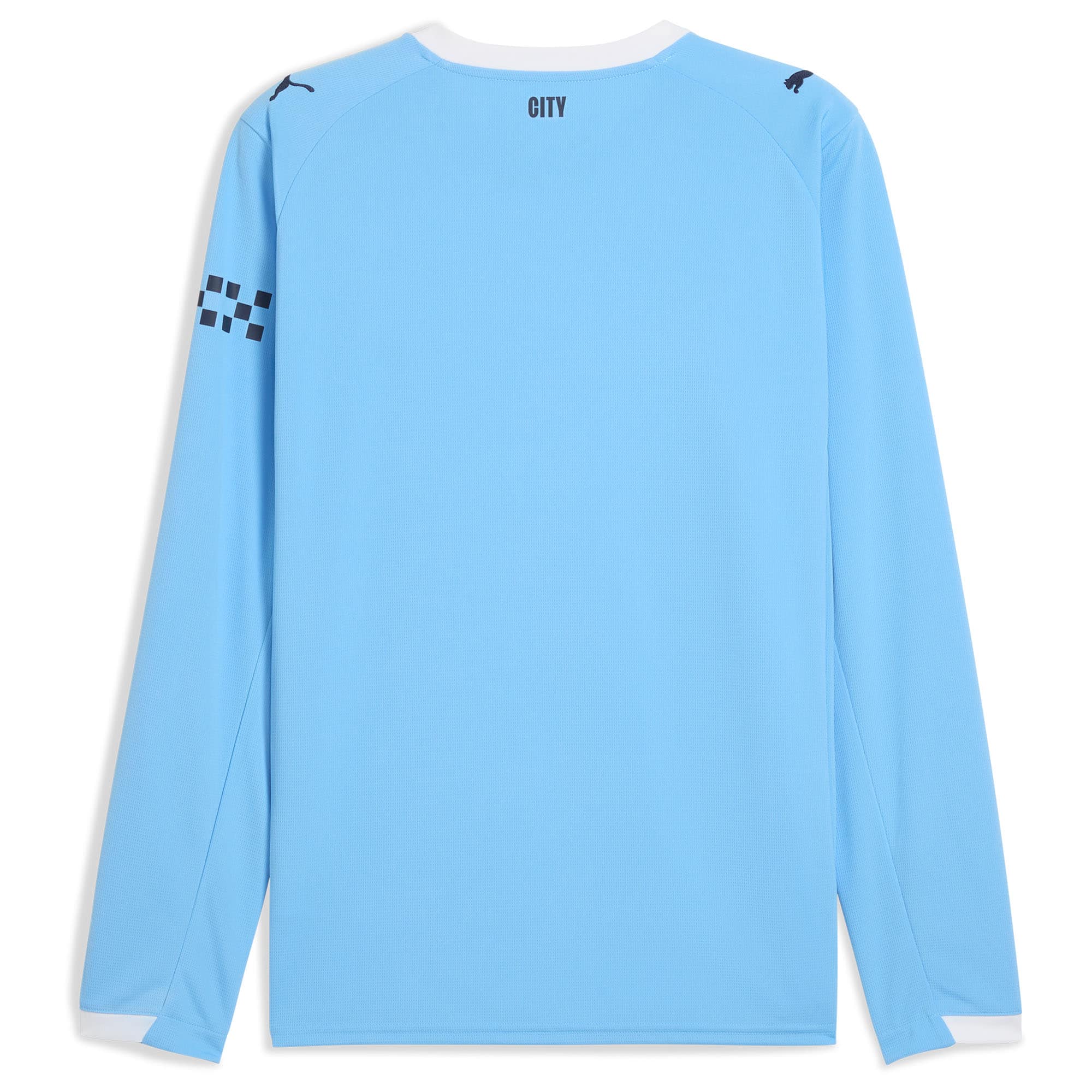 [SJH] Manchester City 2025/26 Home Replica Long Sleeve Jersey - Sky Blue