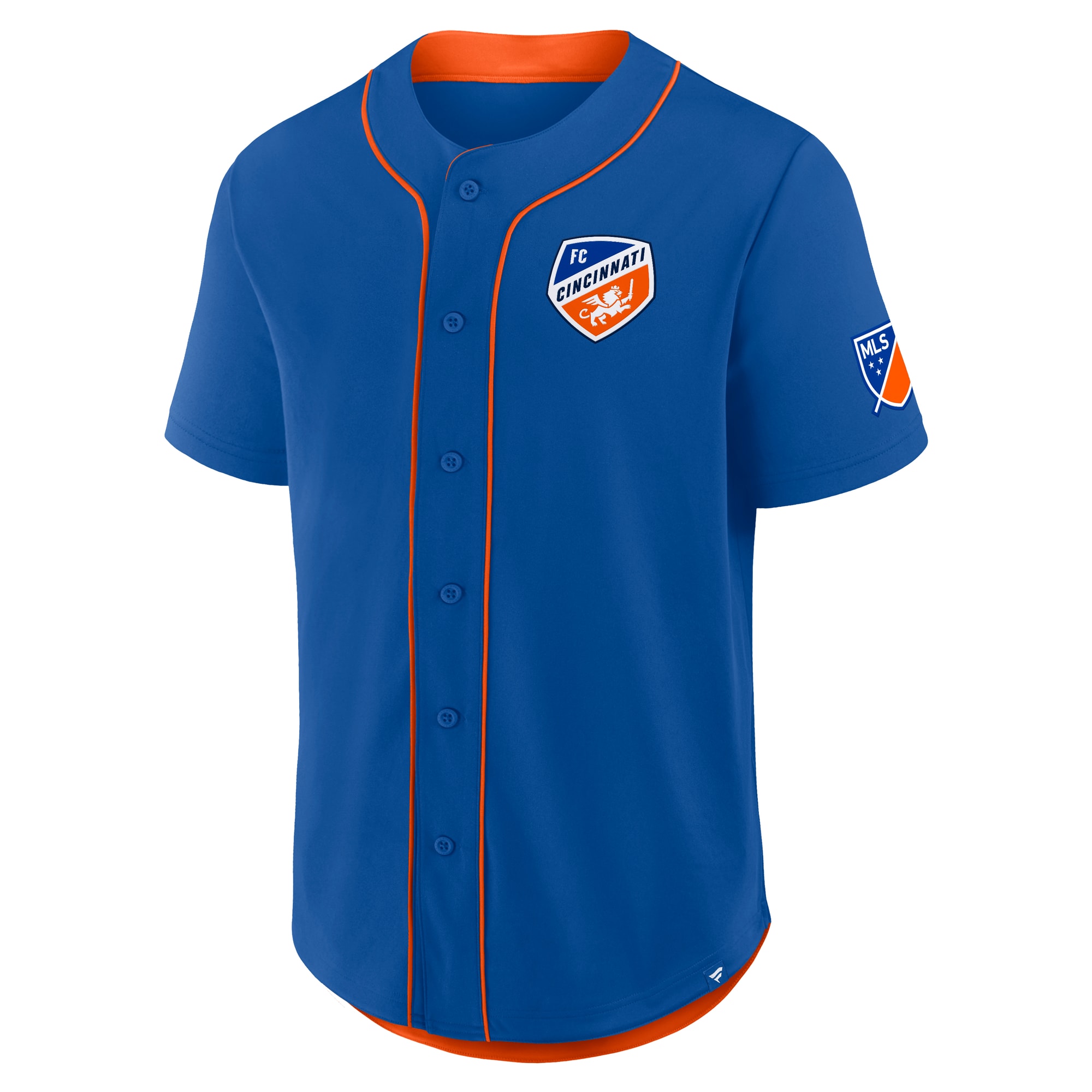 [SJH] FC Cincinnati Injury Time Baseball Jersey - Blue