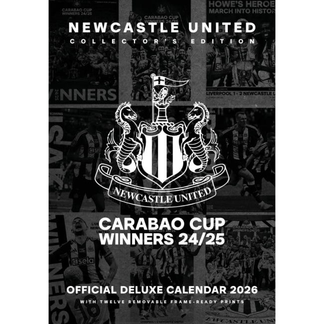 Newcastle United FC Deluxe Calendar 2026