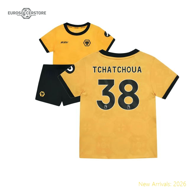 Gentle Football Team Kids Tchatchoua Jersey 2025-2026 Non-irritating