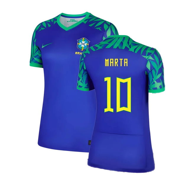 Quality 2023-2024 Brazil Wwc Away Shirt (Ladies) (Marta 10)