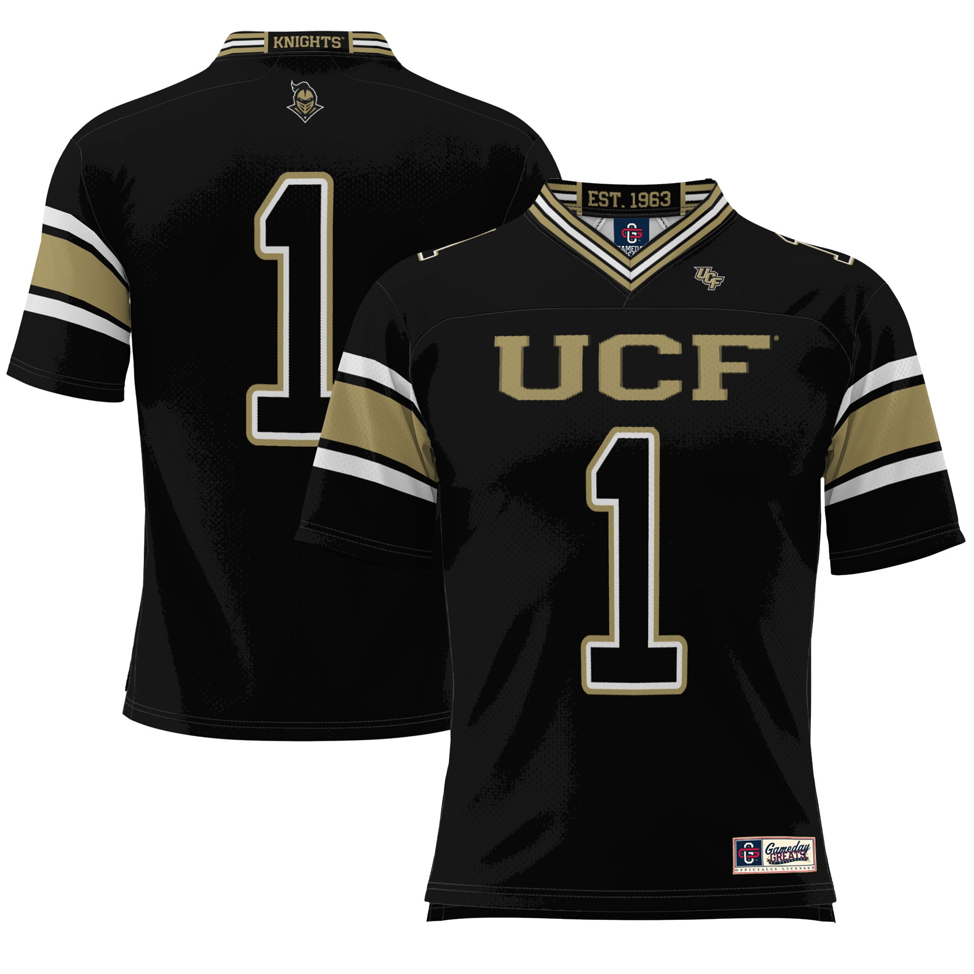 [DDG] UCF Knights GameDay Greats Endzone Football Jersey - Black