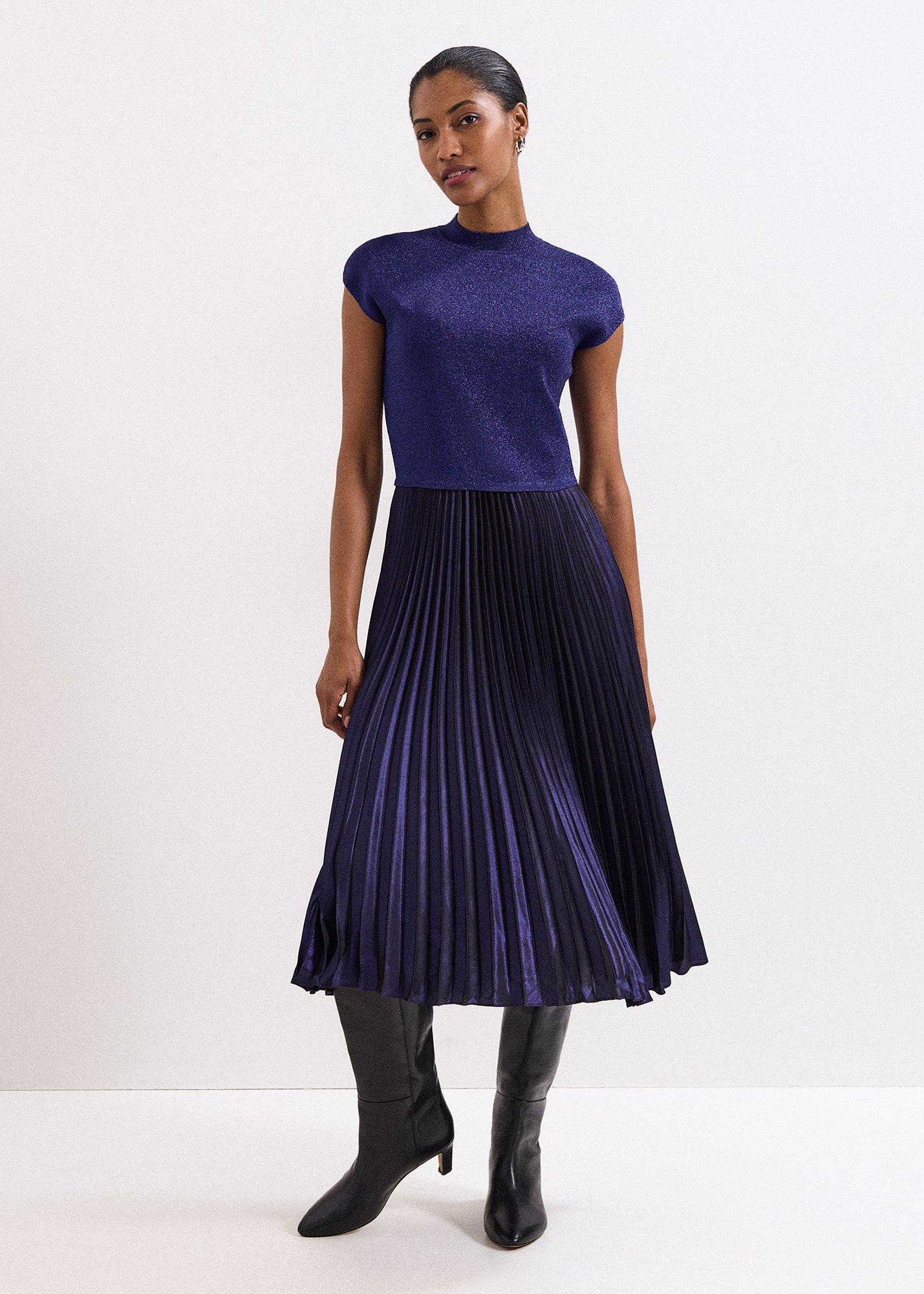 Petite Jayla Shimmer Dress