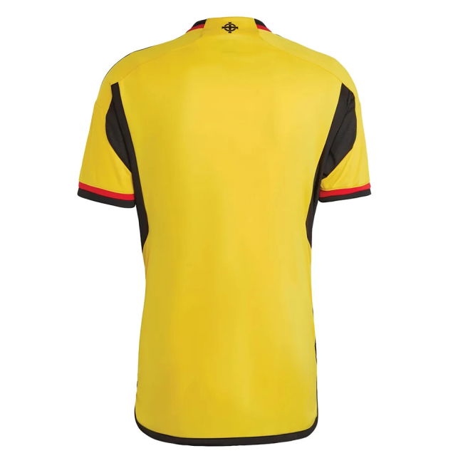 2022-2023 Northern Ireland Away Shirt Oranje Official Quality