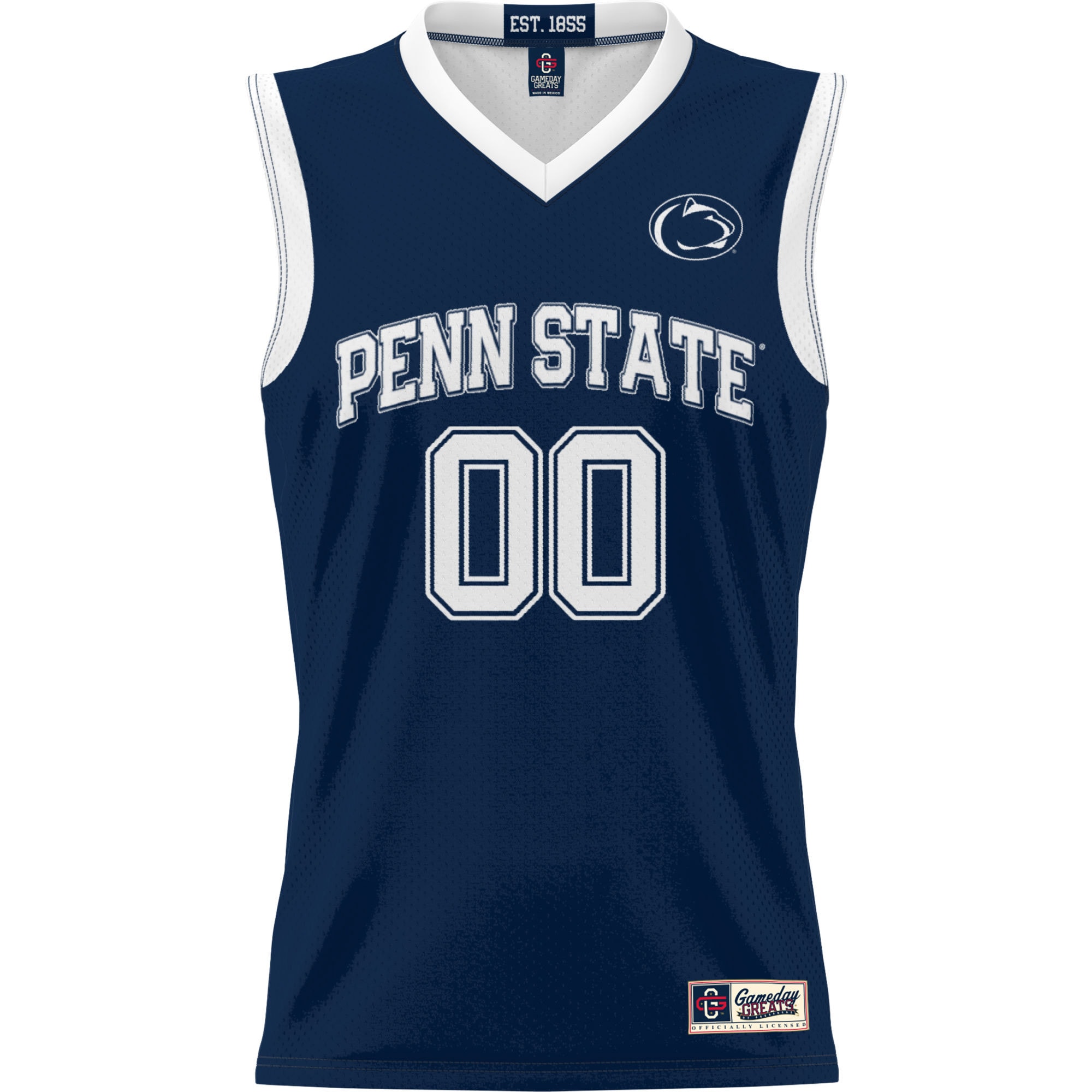 [DDG] Penn State Nittany Lions GameDay Greats Unisex Lightweight NIL Pick-A-Player Women's Basketball Jersey - Navy
