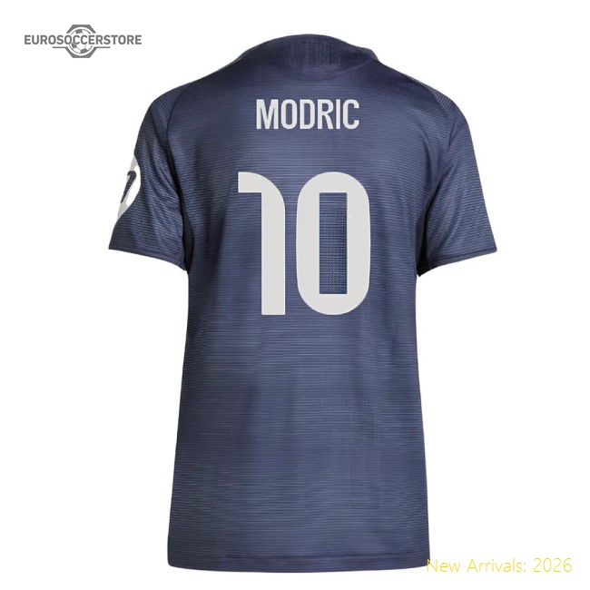 Top-Quality 2025-2026 Real Madrid Authentic Away Shirt (Ladies) (Modric