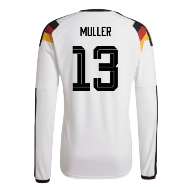 Durable Germany 2026-2027 Home Long Sleeve Shirt Modern Ventilation