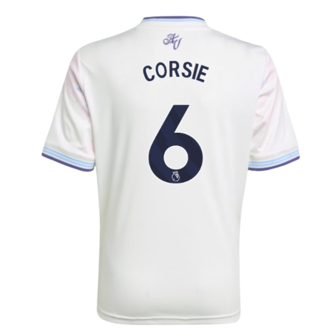 First-class Aston Villa Third Corsie Jersey 2025-2026 Quick-dry