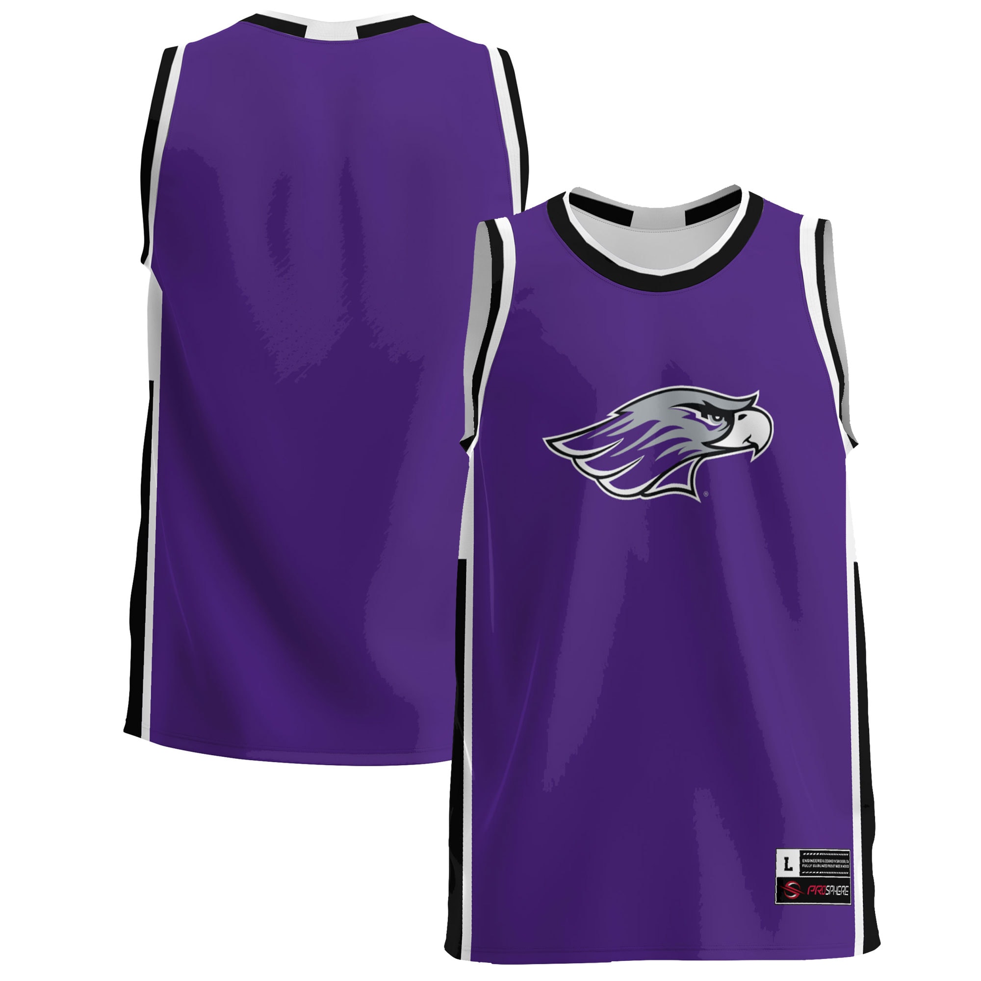 [DDG] Women's Wisconsin-Whitewater Warhawks GameDay Greats Lightweight Basketball Jersey - Purple