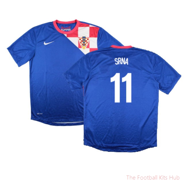 Croatia 2012-14 Away Shirt (S) (Very Good) (Srna 11)
