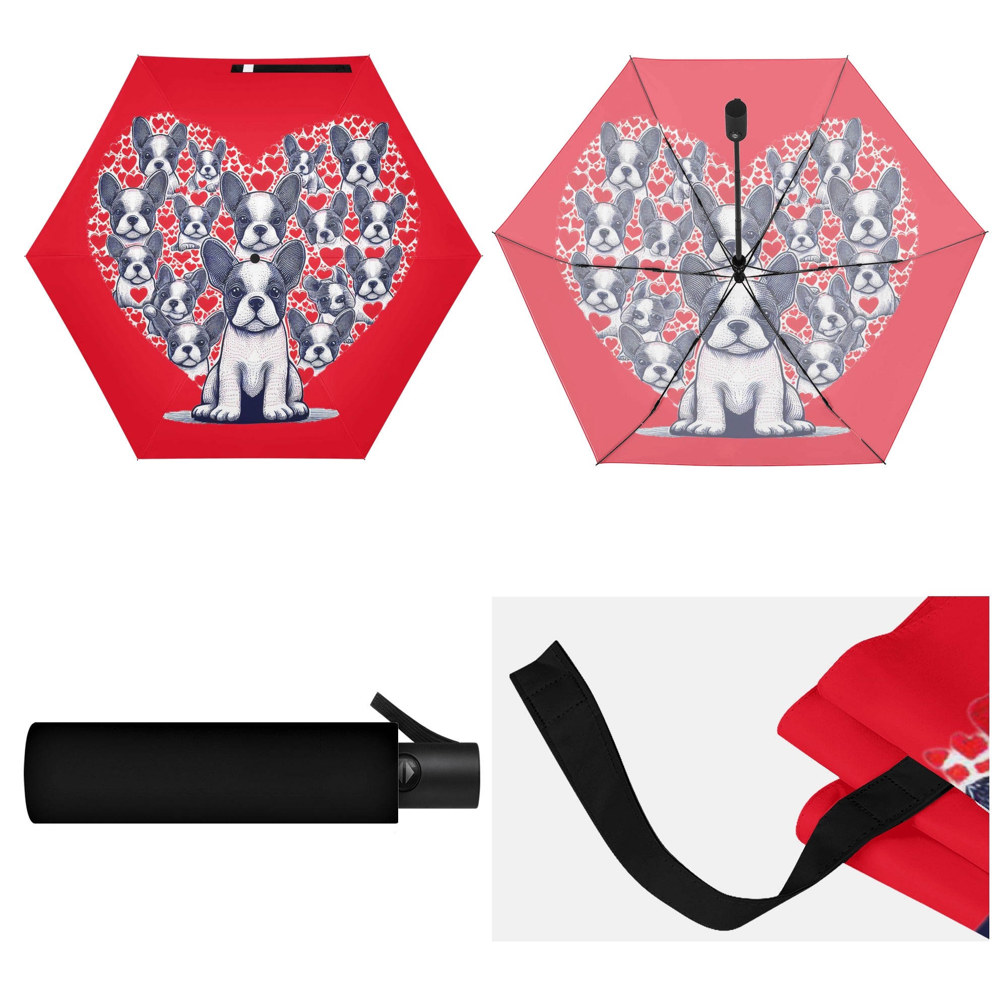 High-Quality Ginger - Umbrella for French Bulldog Lovers Comfortable